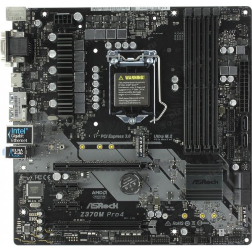 Материнская плата ASRock Z370M PRO4-2