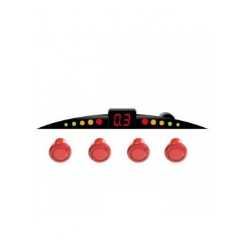 ParkCity Ultra Slim New 418/110, Red Parking Radar-0
